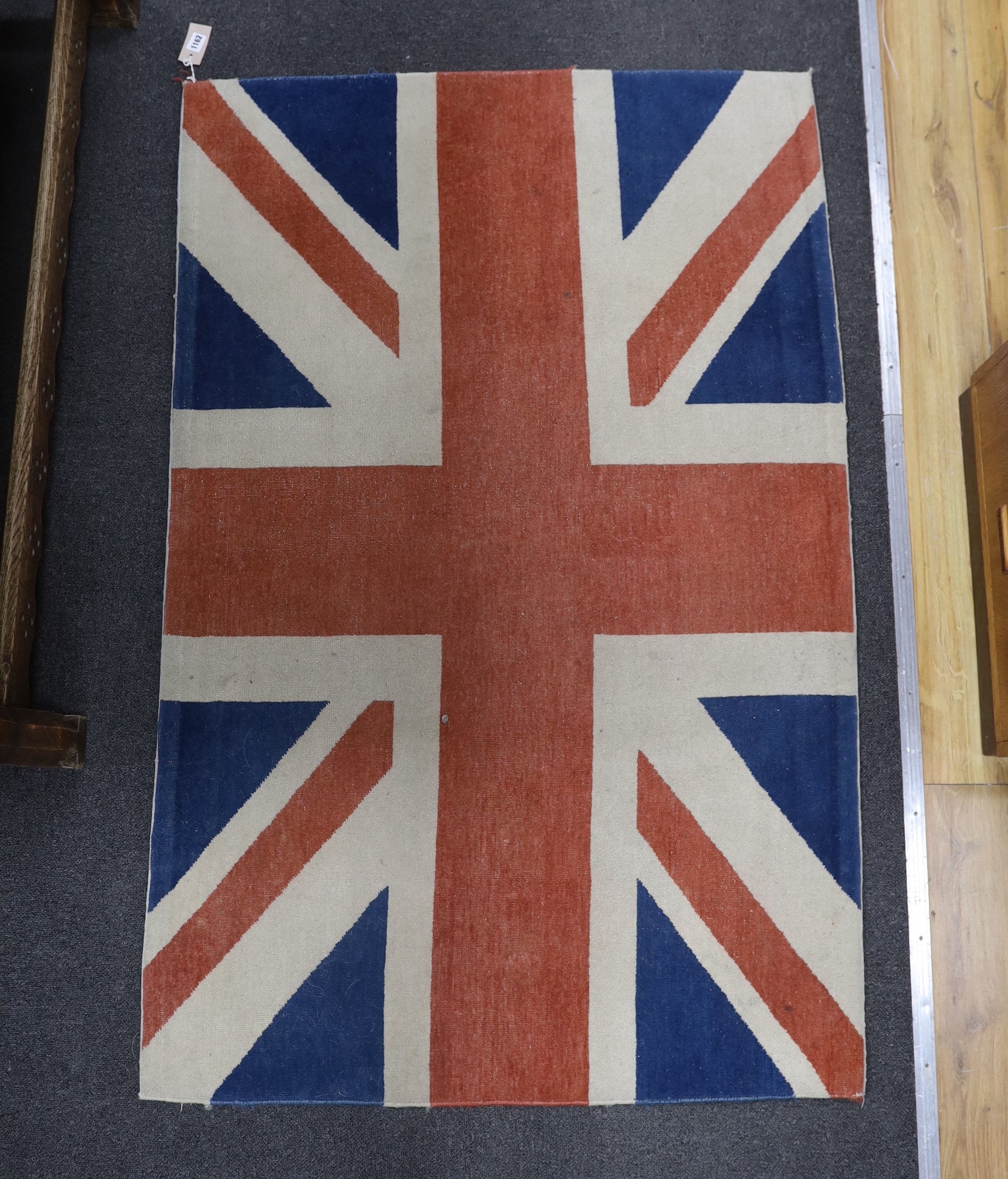 A contemporary Rug Company Union flag rug, 150 x 97cm
